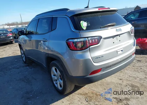 2020 Jeep Compass Latitude 4X4 из США, поврежденный, VIN 3C4NJDBB1LT166978